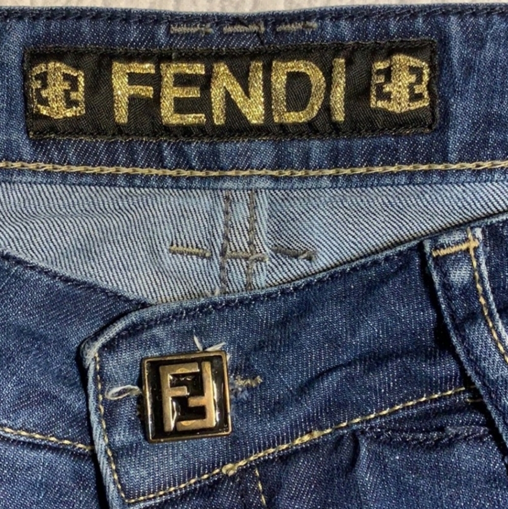 Fendi Low Rise Jeans - image 3